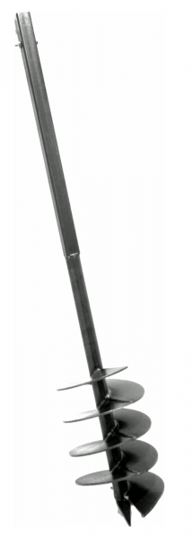 180 mm 4 m Erdbohrer Erdlochbohrer Brunnenbohrer Pfahlbohrer